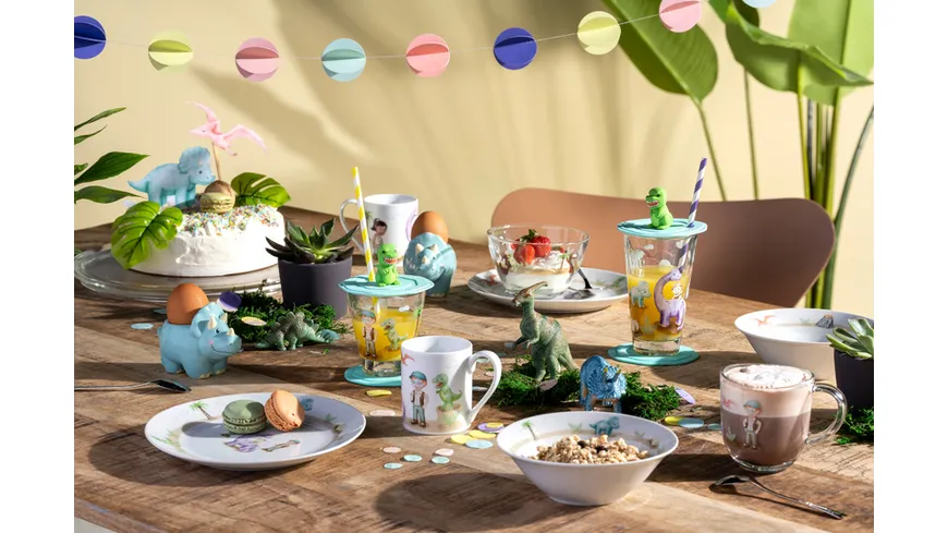 LEONARDO Kinder Trinkglas Bambini Avventura L Dino
