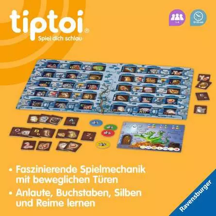 tiptoi® Schatzsuche in der Buchstaben-Burg - Lernspiel ab 4 Jahren