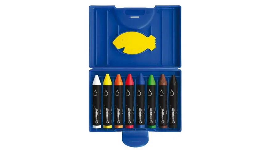Pelikan Wachsmalstifte rund 8er-Box