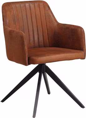 SAM® Essgruppe Isabell, Akazienholz, Baumkante massiv, Metallgestell und 6 Stühle