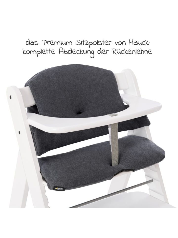 Hauck Hochstuhl Alpha Plus White - im Sparset inkl. in weiss,schwarz günstig kaufen onesize