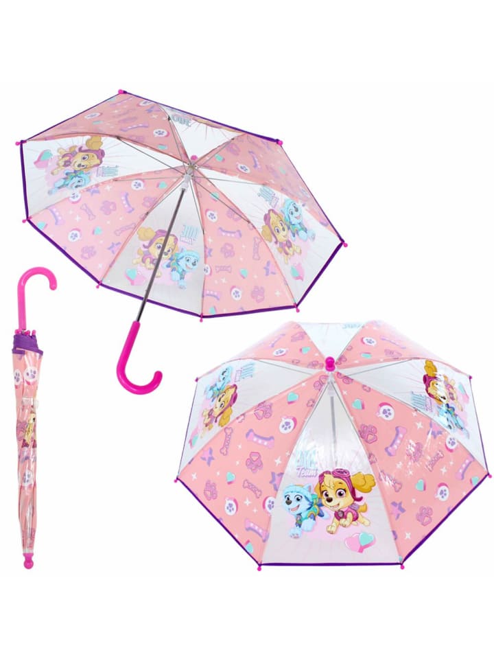 Paw Patrol Stockschirm Mädchen | transparent | Paw Patrol | Kinder Regenschirm günstig kaufen onesize
