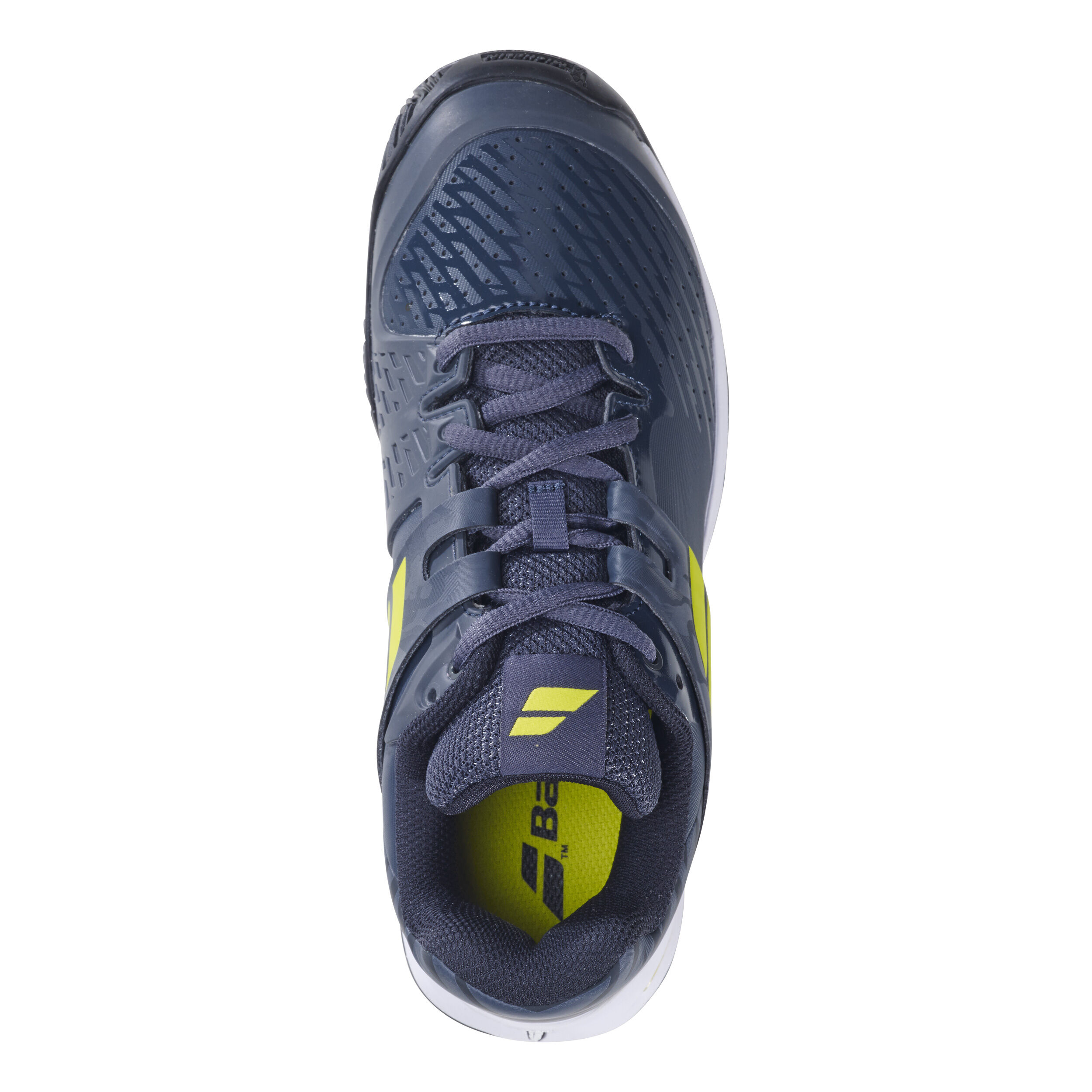 Propulse Sandplatzschuh Kinder - Dunkelblau, Neongrün