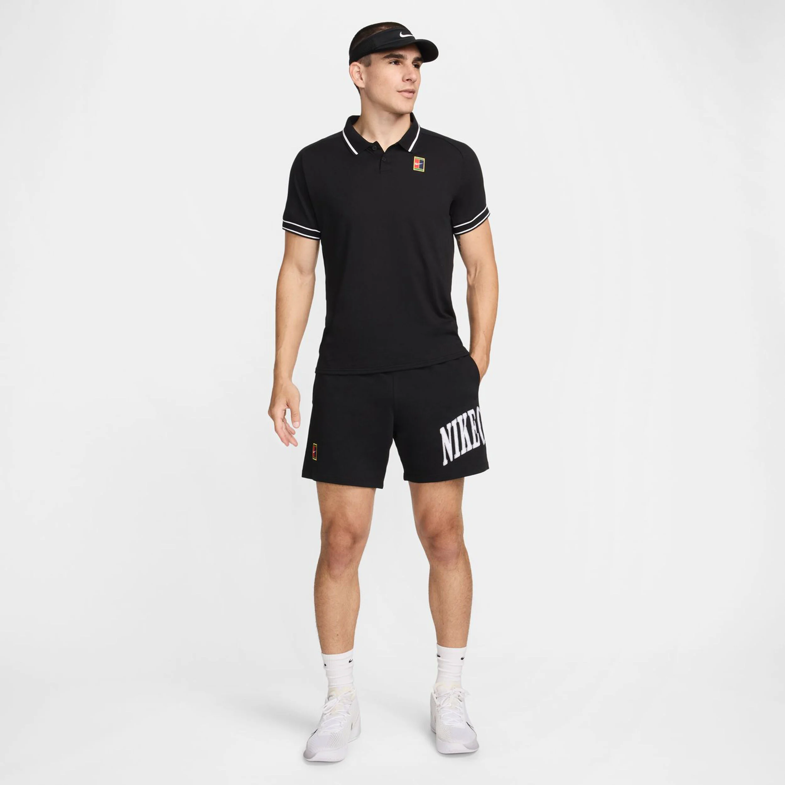 Heritage Shorts Herren - Schwarz, Weiß