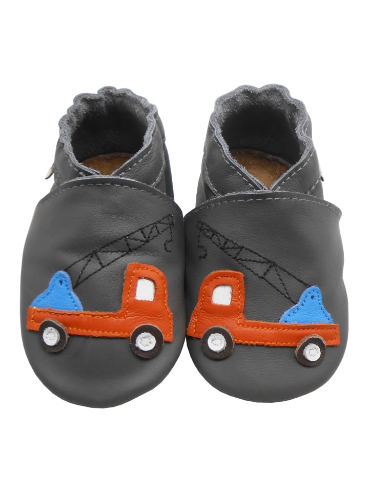 Yalion Baby Leder-Krabbelschuhe 