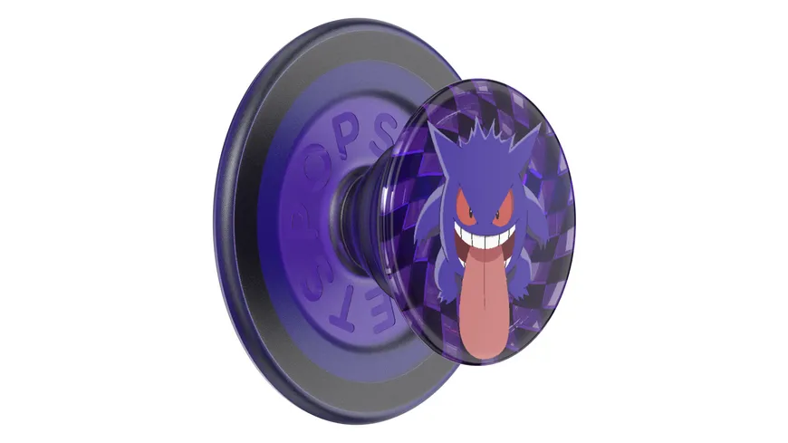 PopGrip Premium  für MagSafe rund - ausziehbarer Handy-Griff Handyhalter -  GITD Ghost Gengar