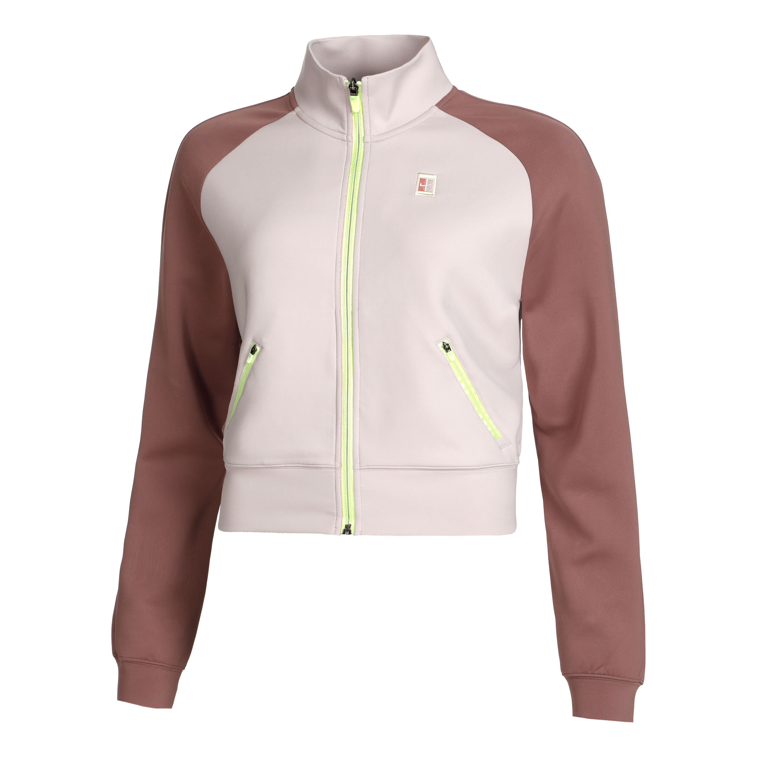 Court Dri-Fit Heritage Trainingsjacke Damen - Rosa, Altrosa