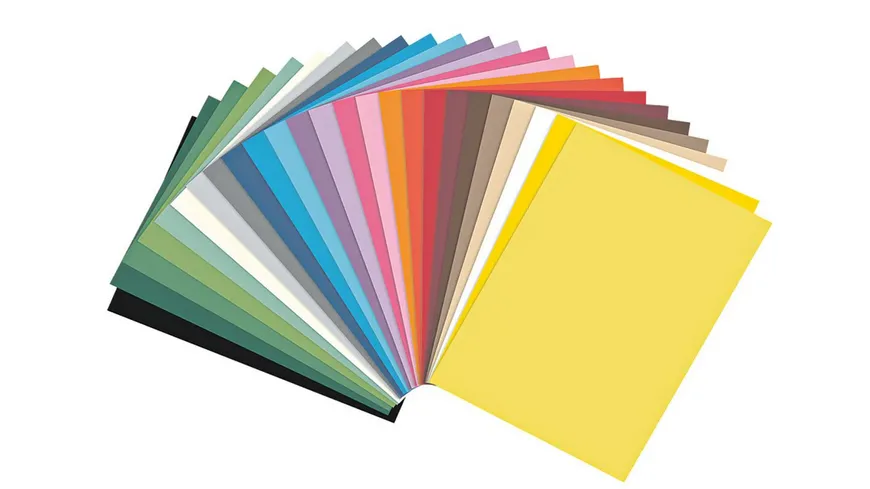 Folia Fotokarton A5 50 Blatt farbig sortiert