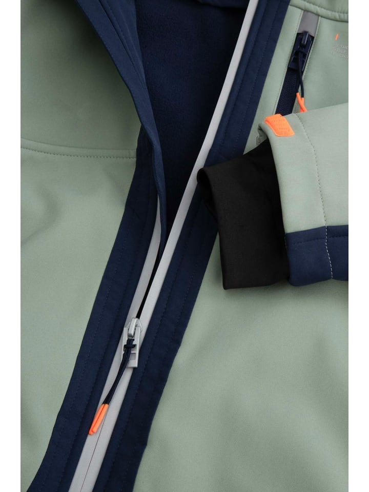 Lemon Softshell-Übergangsjacke in grün günstig kaufen