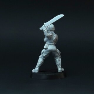 Female Brigade: Soldiers in Melee (28mm) (5)