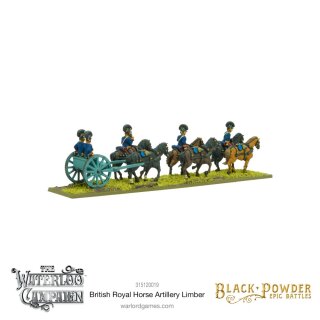 Black Powder Epic Battles: Waterloo - British Royal Horse Artillery Limber