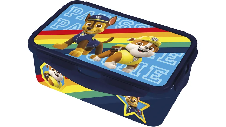 p os Brotdose Lunch To Go Paw Patrol Blau