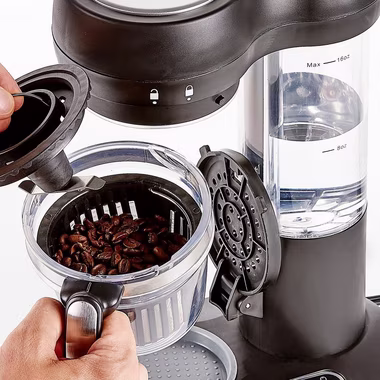 Hâws Filterkaffeemaschine Hâws Bornholm Kaffeemaschine mit Mahlwerk 600w