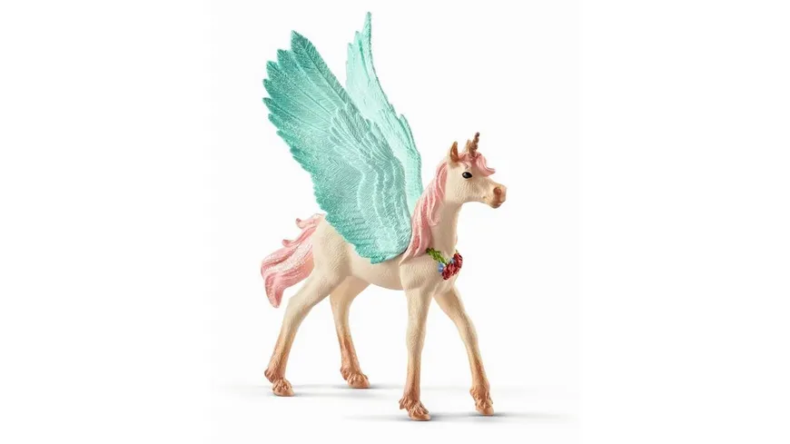 Schleich 70575 - bayala - Schmuckeinhorn-Pegasus, Fohlen