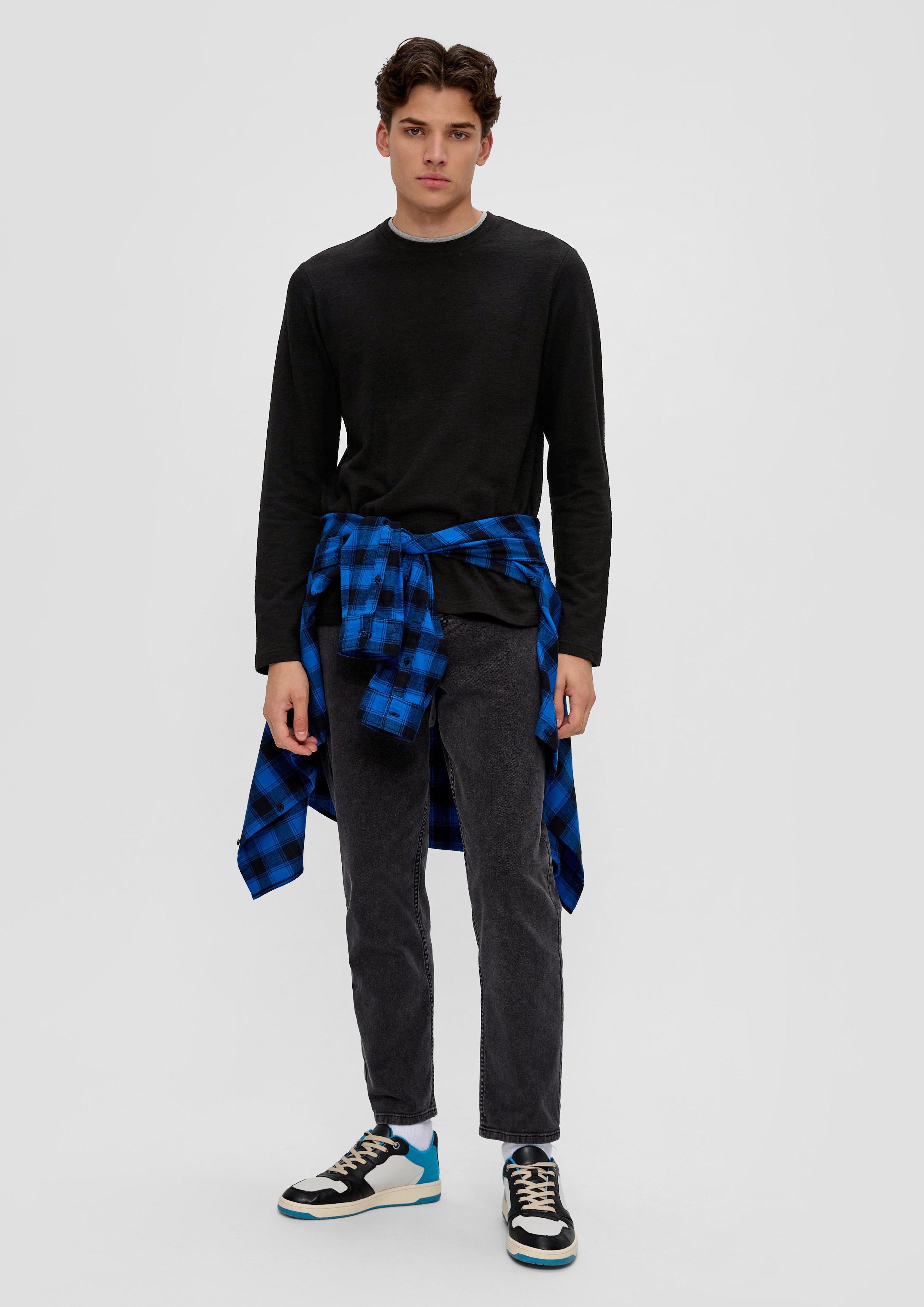 Longsleeve mit Layering-Detail  2138522-9999