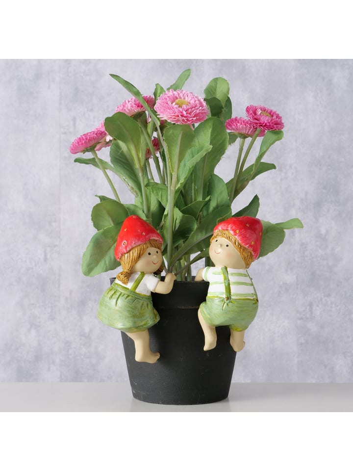 Boltze 2er-Set: Topfhänger in Grün/ Rot - (H)11 cm günstig kaufen onesize