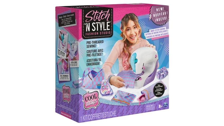 Spin Master - Cool Maker Stitch n Style Nähmaschine