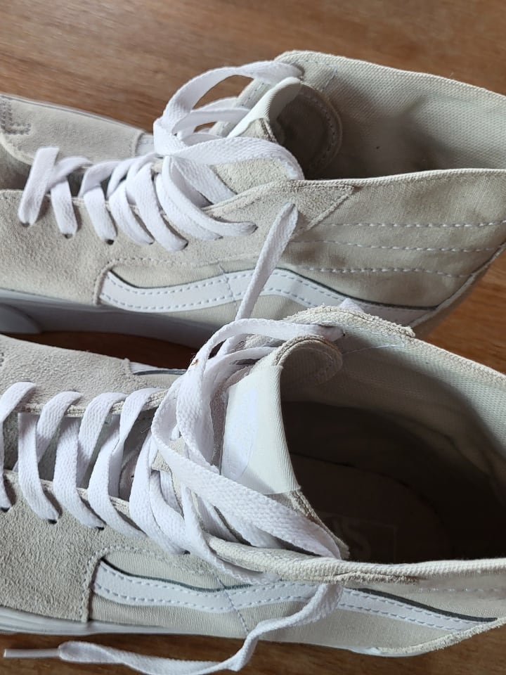 Vans Leder-Sneakers in Grau günstig kaufen 42