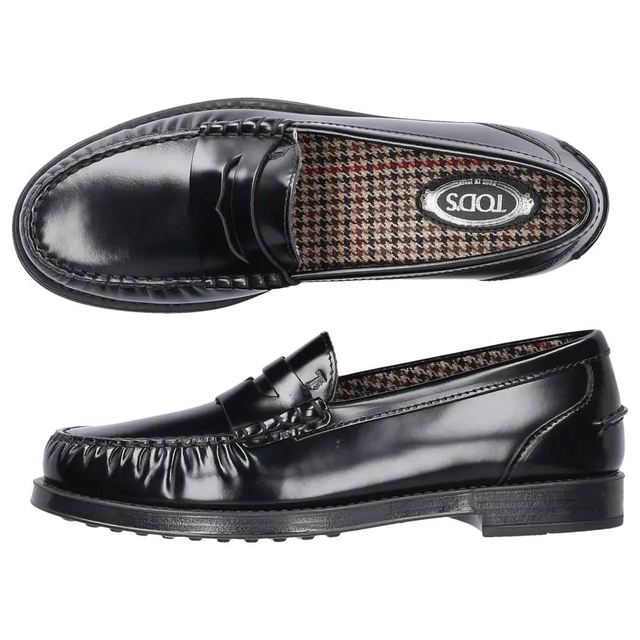 Tod's - Loafer BASSO 02I Kalbsleder - schwarz