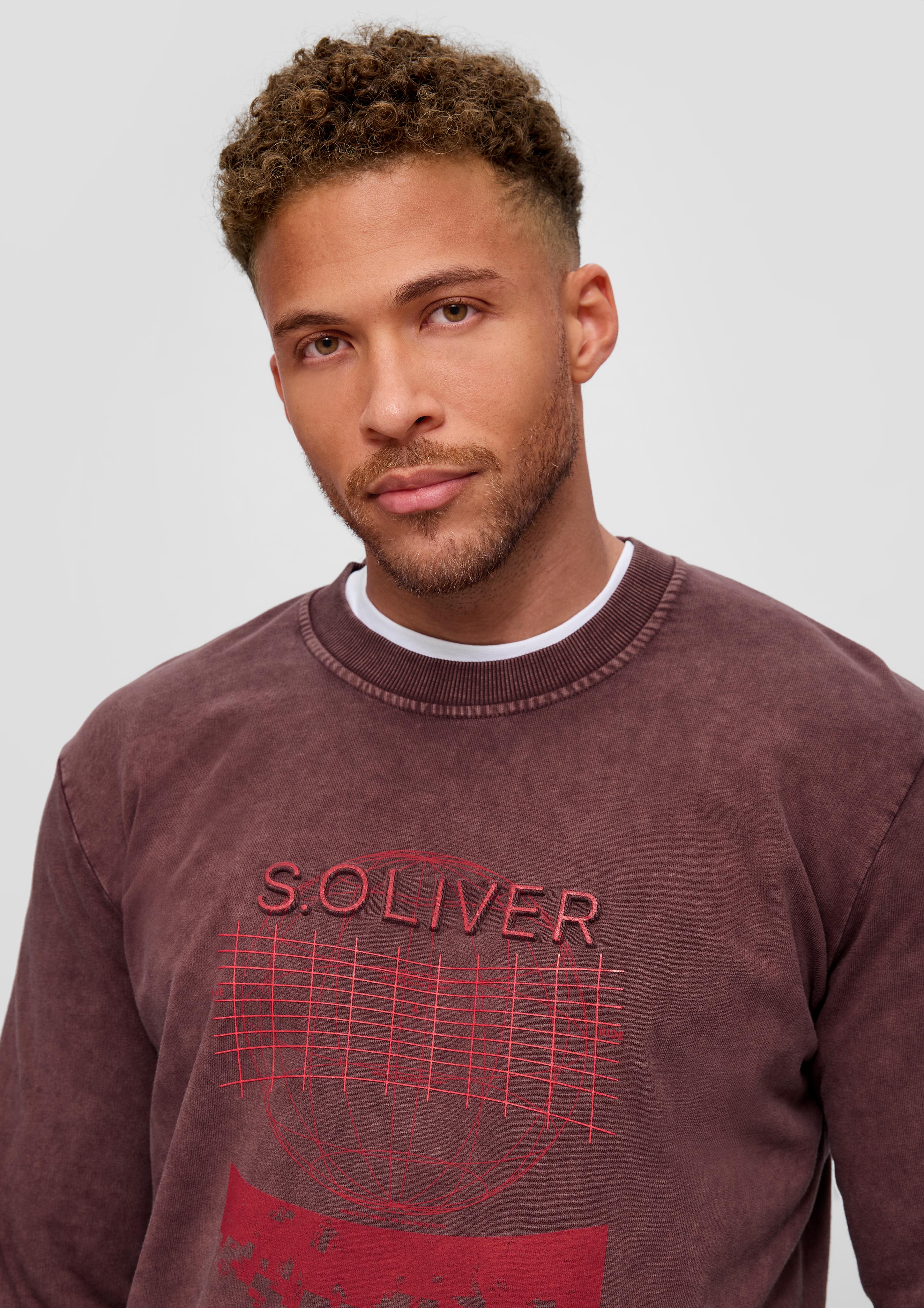 Sweatshirt mit Front-Print  2139759-4960
