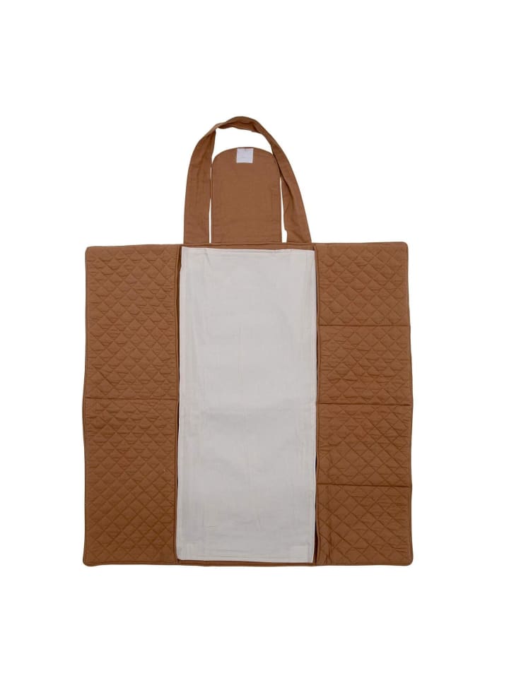 Bloomingville mini Wickelauflage Thanne in Braun | Altrosa günstig kaufen onesize