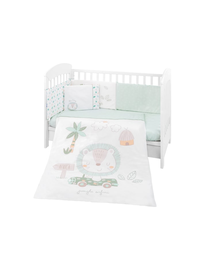 Kikkaboo Babybettwäsche 6-tlg. in grün günstig kaufen onesize