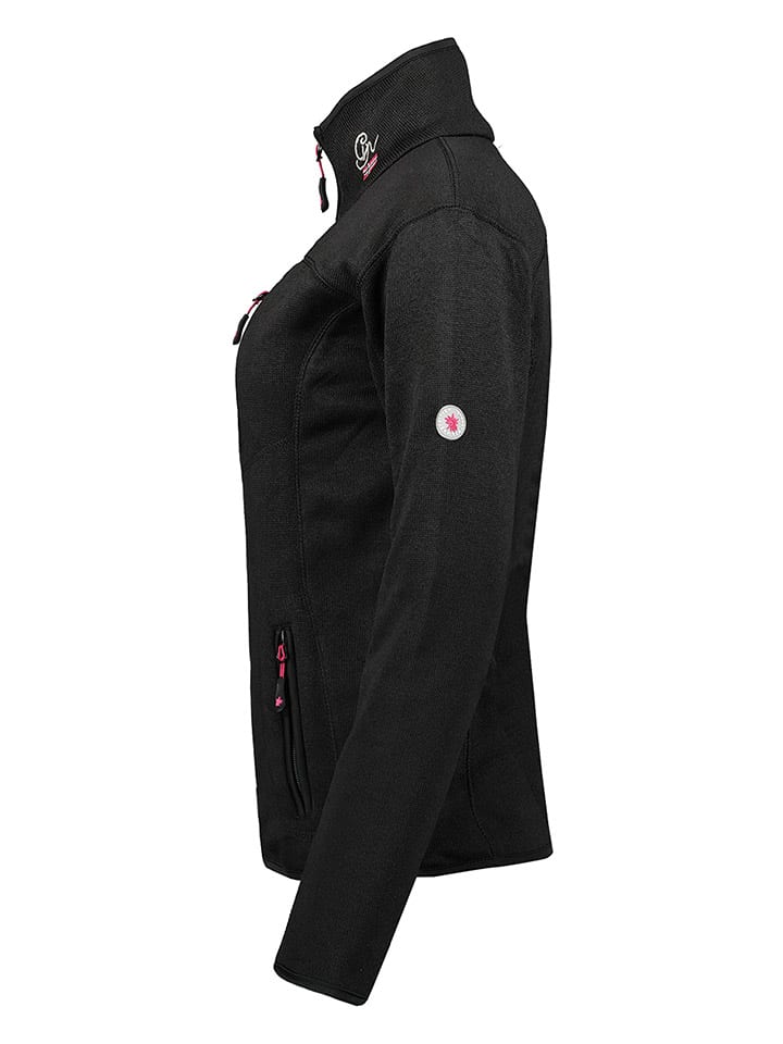 Geographical Norway Fleecejacke in Schwarz günstig kaufen