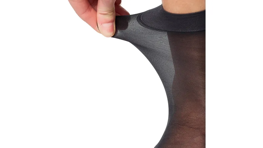 DIM Damen Söckchen Ultra Resistant 20 DEN 2er Pack noir