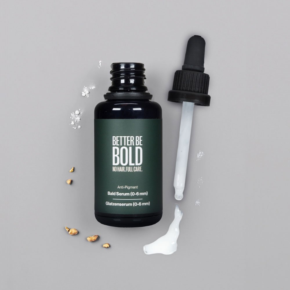 BETTER BE BOLD Glatze Und Gesicht Anti-Pigment Glatzenserum