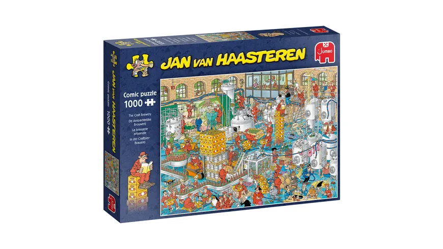 Jumbo Spiele - Puzzle JvH In der Craftbier-Brauerei (1000 Teile)