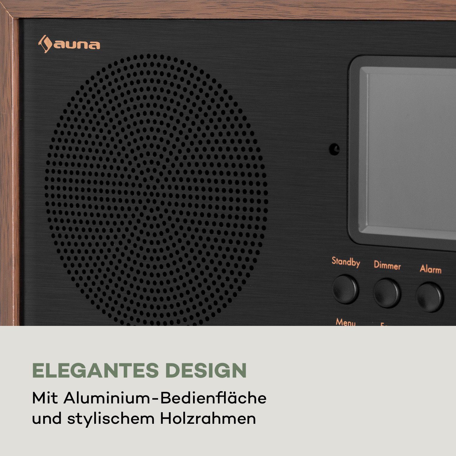 Auna Silver Star Mini Radio (DAB+;UKW;Internetradio, 8 W)