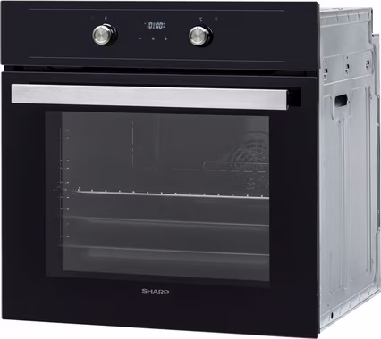 Sharp Einbaubackofen K-60DX19BM0-EU, mit 1-fach-Teleskopauszug