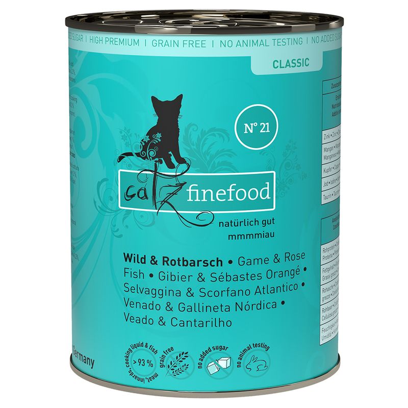 Sparpaket catz finefood 24 x 400 g zu TOP-Preisen