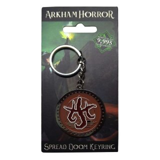 Arkham Horror Schlüsselanhänger Spread Doom Limited Edition