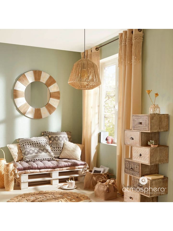 Atmosphera Créateur d'intérieur Vorhang in beige günstig kaufen onesize