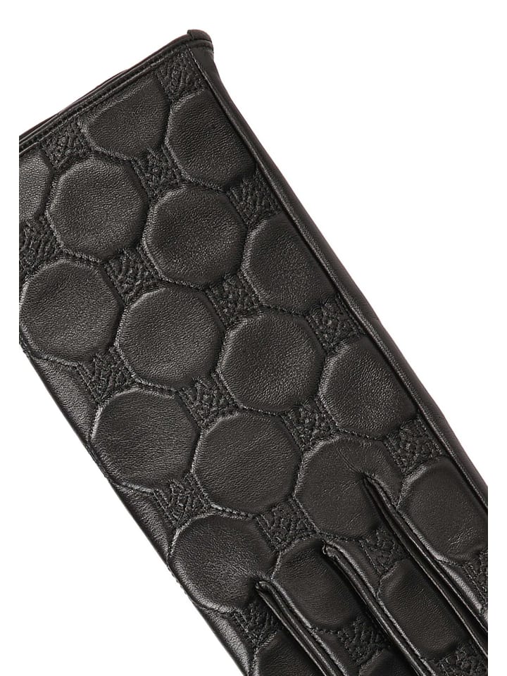 Kazar Handschuhe (Echt-Leder) in Schwarz günstig kaufen