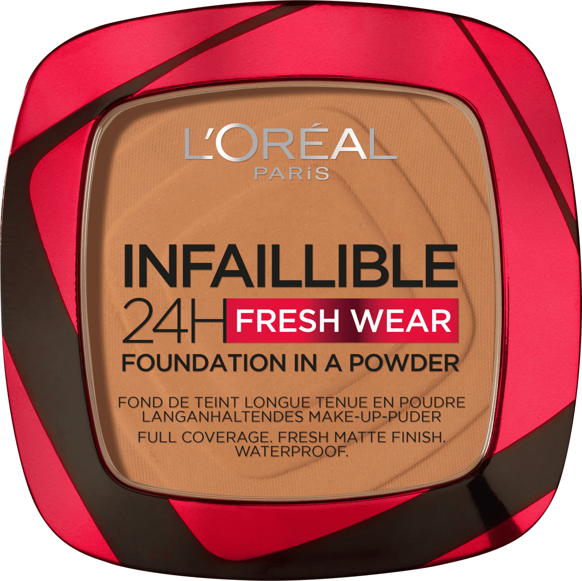 Foundation Puder Infaillible 24H Fresh Wear 330 Hazelnut, 9 g