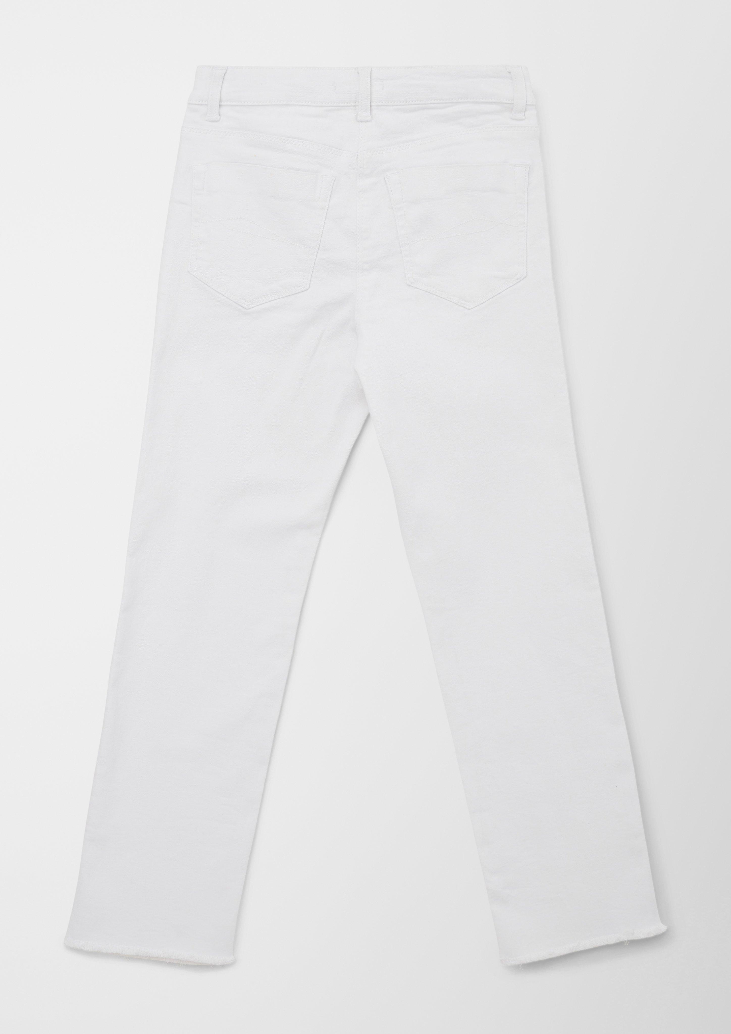 Cropped-Jeans / Regular Fit / Mid Rise / Straight Leg  2130157-0100