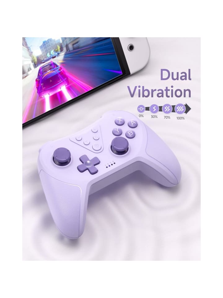 COFI 1453 Bluetooth Controller, Switch Controller mit 6-Axis Motion in Lila günstig kaufen 1