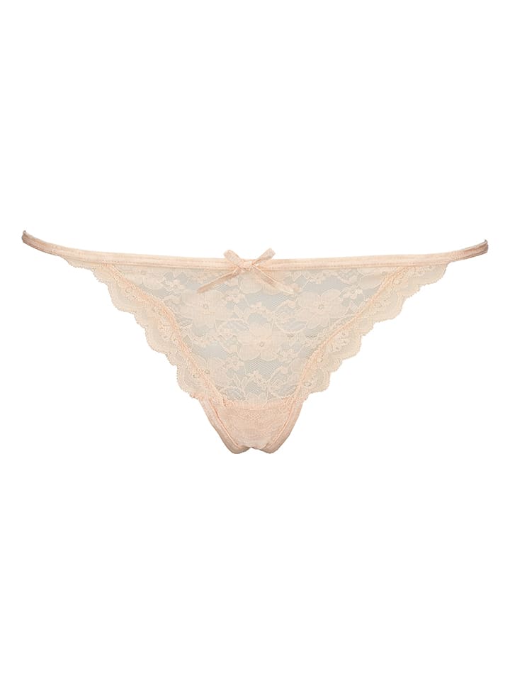 Hunkemöller 6er-Set: Strings in Beige/ Rosé/ Pflaume günstig kaufen