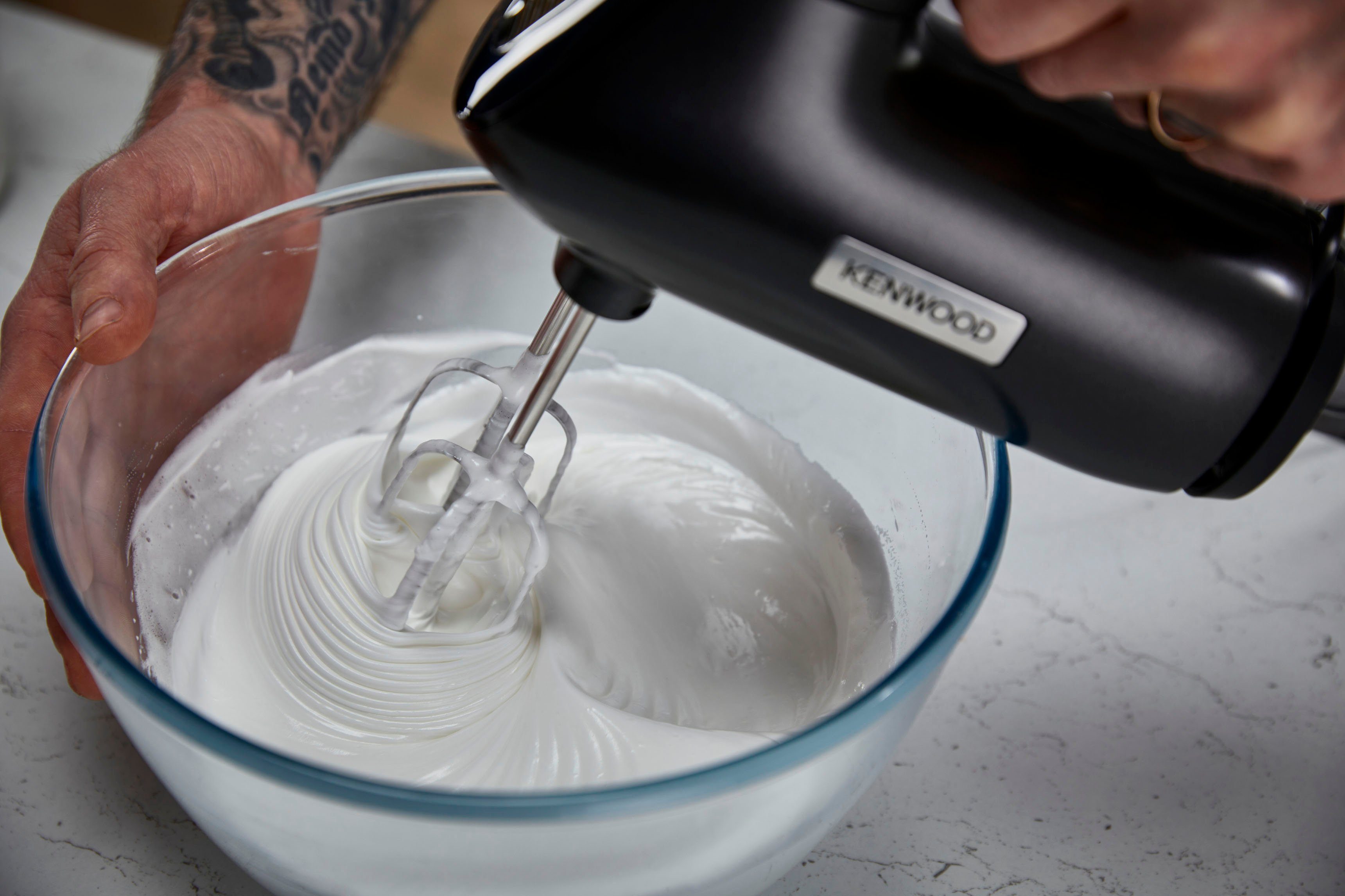 KENWOOD Handmixer QuickMix+ HMP50.000BK, 650 W, schwarz, 650 W, Autograph Collection