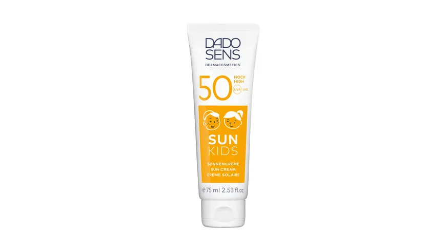 DADO SENS SUN Sonnencrem KIDS SPF 50 - bei sonnenempfindlicher Haut 75 ml