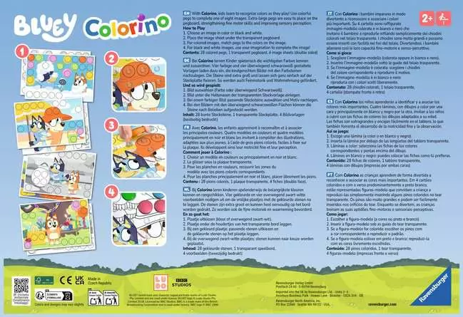 Bluey Colorino - Kinderspiel ab 2 Jahren
