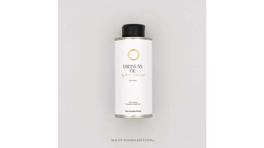 THE GOLDEN CIRCLE Erdnuss Öl by Andi Schweiger 250 ml