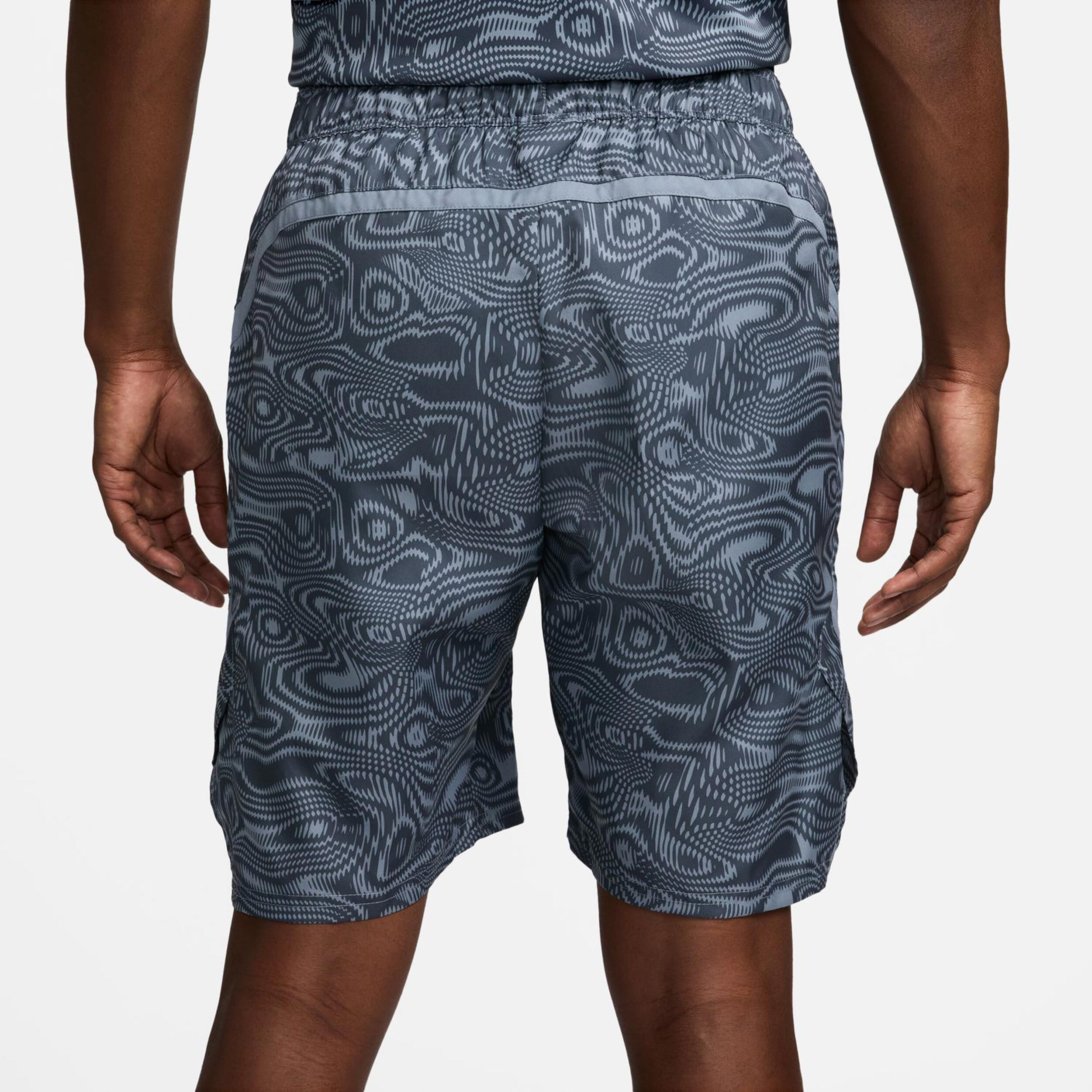 Court Dri-Fit Victory 9in AOP Shorts Herren - Dunkelblau