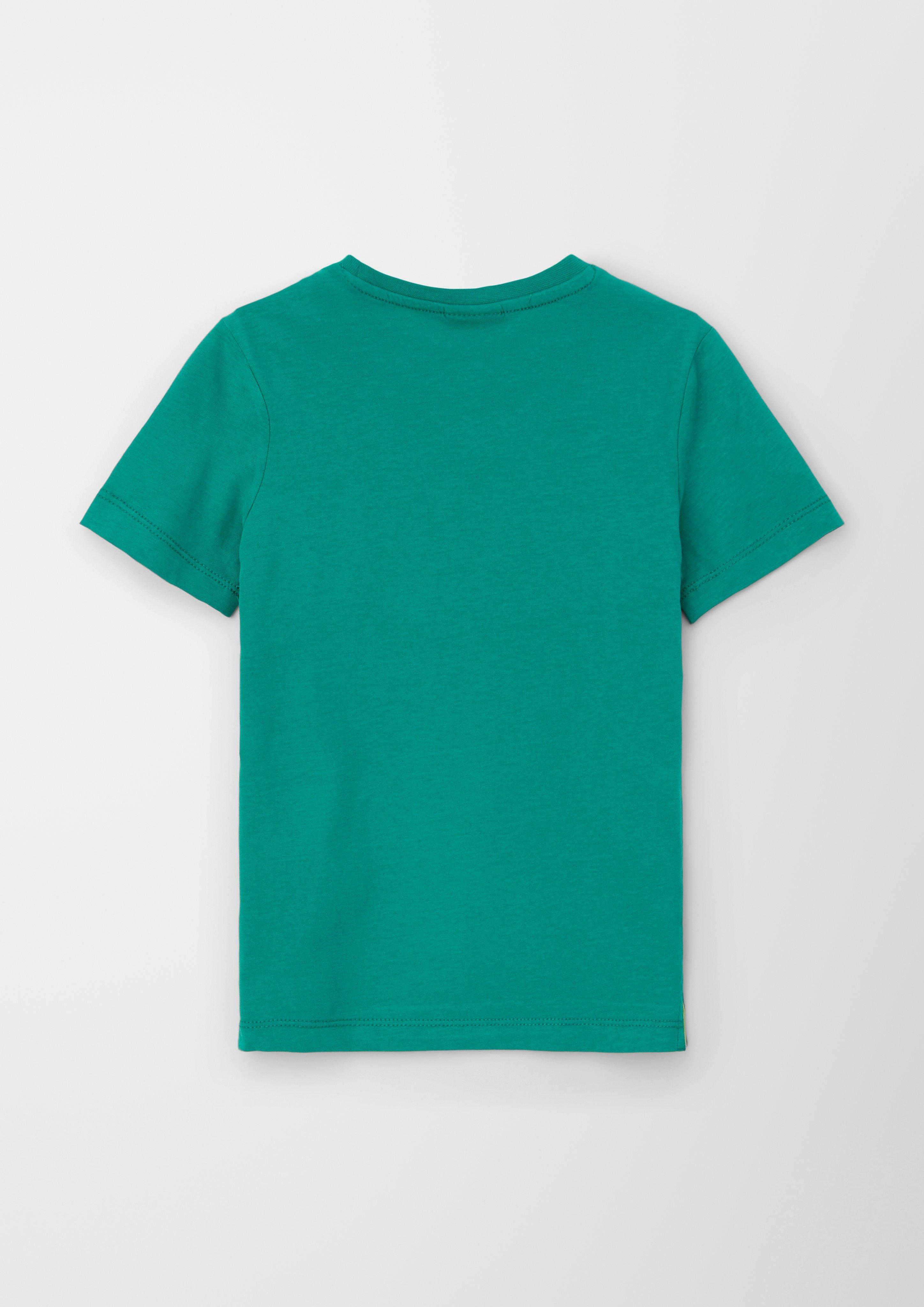 Jerseyshirt mit Statement-Print  2130652-7681
