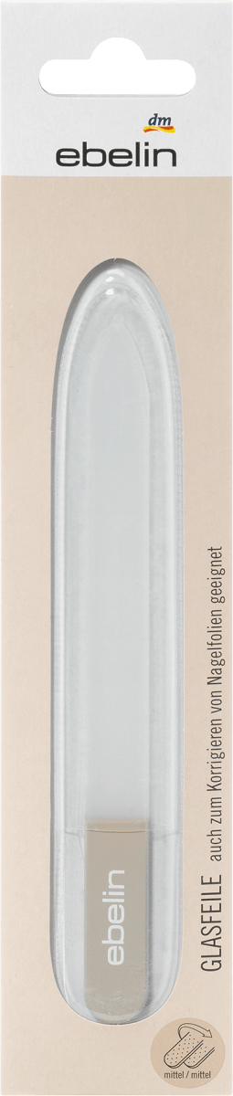 Glas Nagelfeile, 1 St