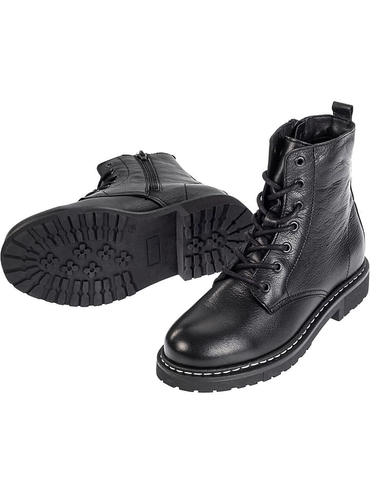 palado Schnürstiefel in Schwarz günstig kaufen 42