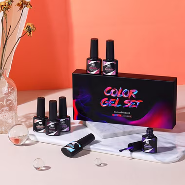 Scheiffy Nagellack-Set 8.5ml 6 Farben Nagellack Set(6 pcs), Nailart-Kit, DIY-Nagelkunst, für Anfänger und professionelle Nagelkünstler