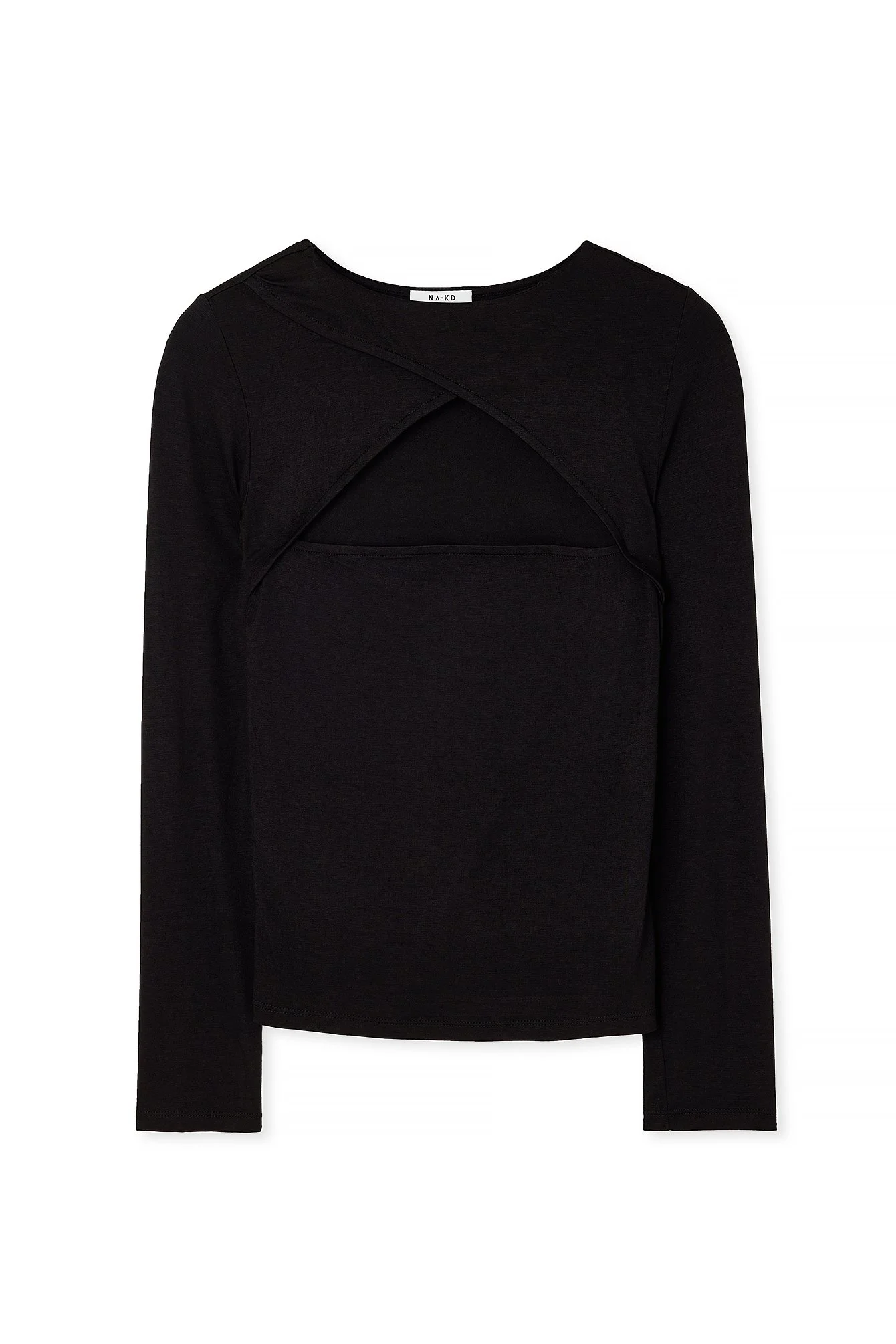 Langärmeliges Jersey-Top